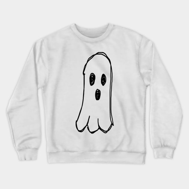 Ghosty Crewneck Sweatshirt by the doodler